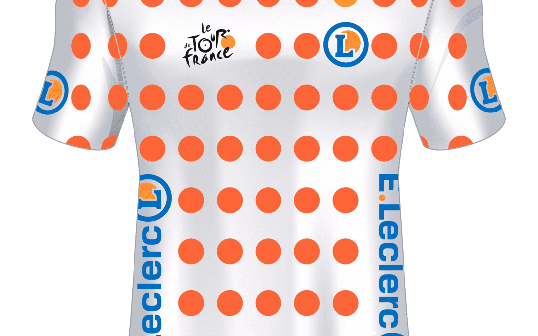 Maillot à pois géant personnalisé pour une animation sportive