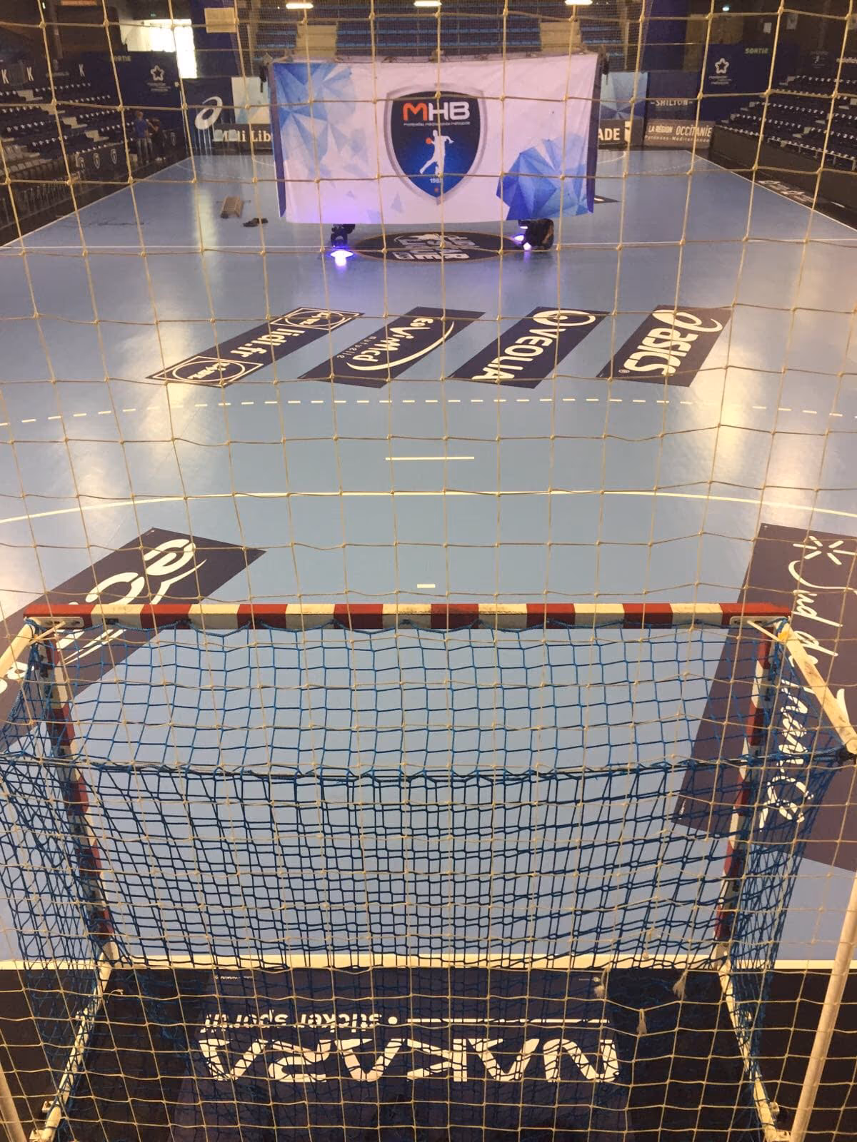 Marquage de sol et stickers — MHB Montpellier | Nakara Sport